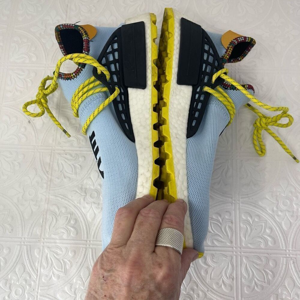 Adidas x Pharrell Williams Mens NMD HU Human Race Sneaker - Picture 3 of 9